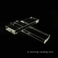 Borosilicaat vierkant glazen blad